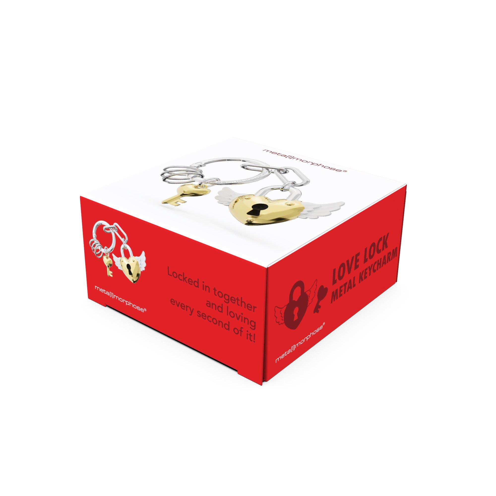 Metalmorphose Love Lock Anahtarlık