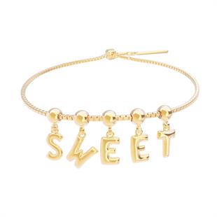 CHOCLI 18 Ayar Altın Kaplama Charm - &-sign -