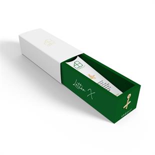 CHOCLI 18 Ayar Altın Kaplama Charm Harf - X