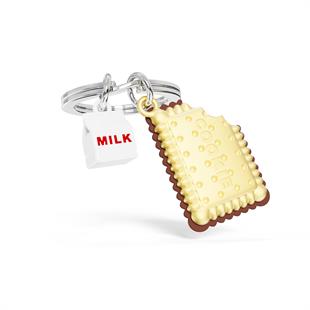 Metalmorphose Cookies and Milk Anahtarlık