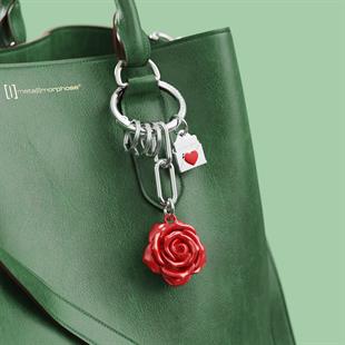 Metalmorphose Nature Rose Anahtarlık / Çanta Aksesuarı