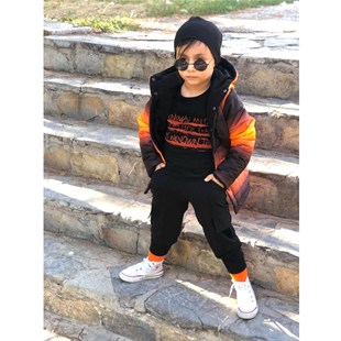 Erkek Çocuk 4lü Eşofman Mont Takım