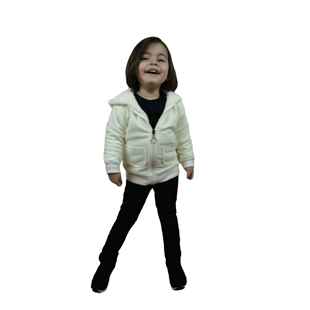 Kız Çocuk Peluş Ceket