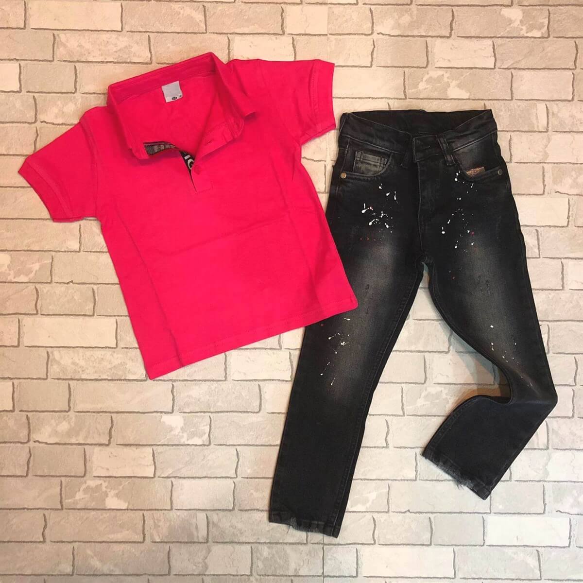 Çocuk Baharlık Polo Set-Sezon Ürünleri-QuzucukKids.com