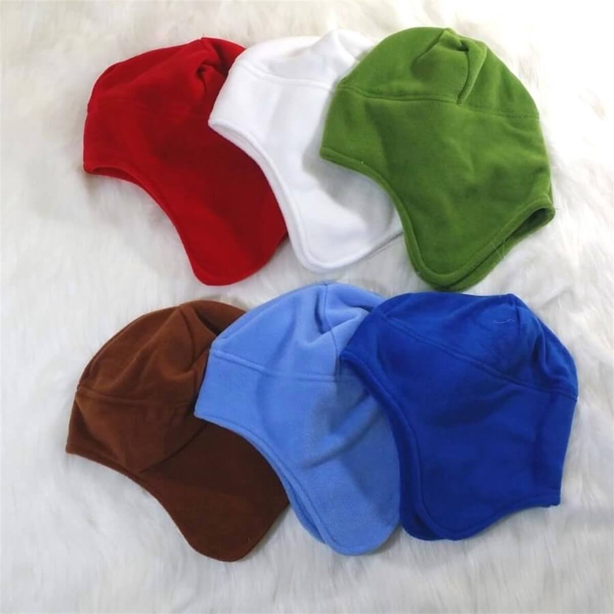 Çocuk Kulaklıklı Polar Bere-Seasonal Products-QuzucukKids.com
