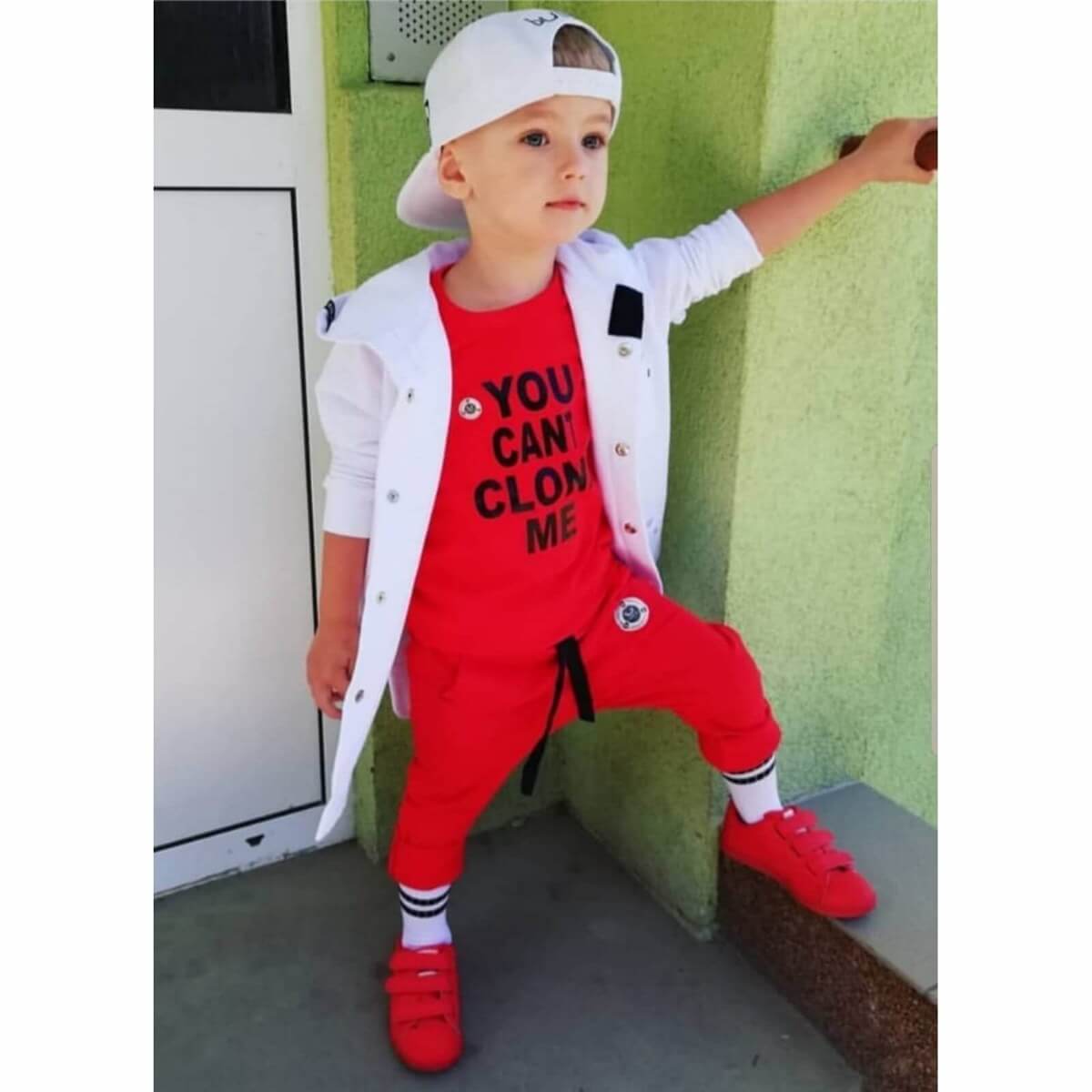 Erkek Çocuk Baharlık Hırkalı Spor Takım-Sezon Ürünleri-QuzucukKids.com