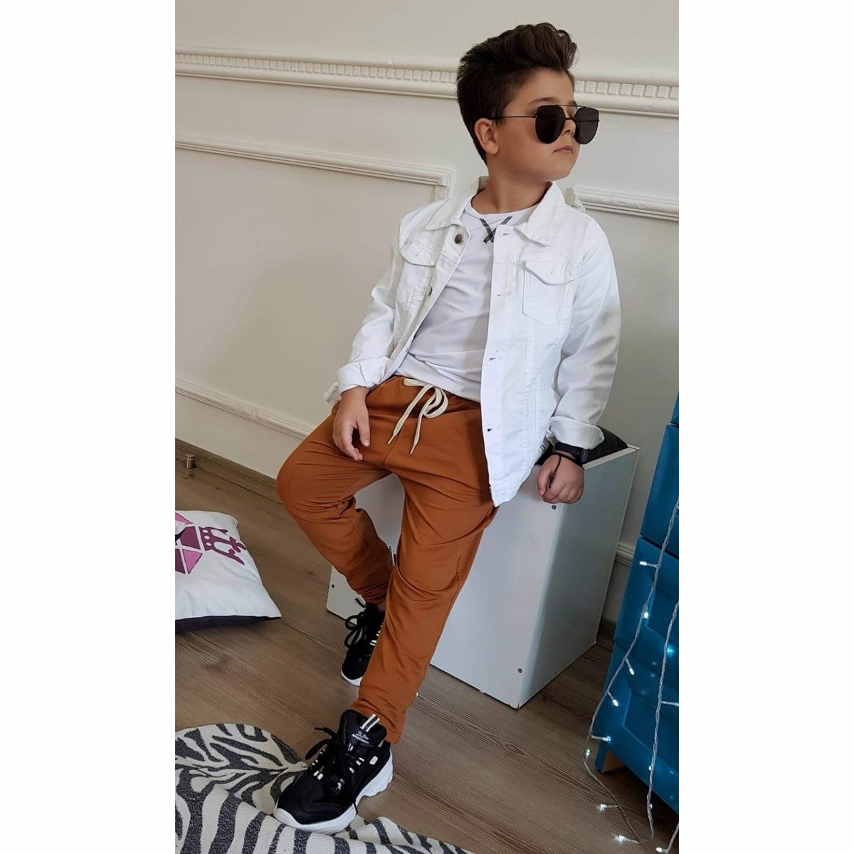 Erkek Çocuk Ceketli Spor Takım-Erkek Çocuk Alt Üst Takım-QuzucukKids.com