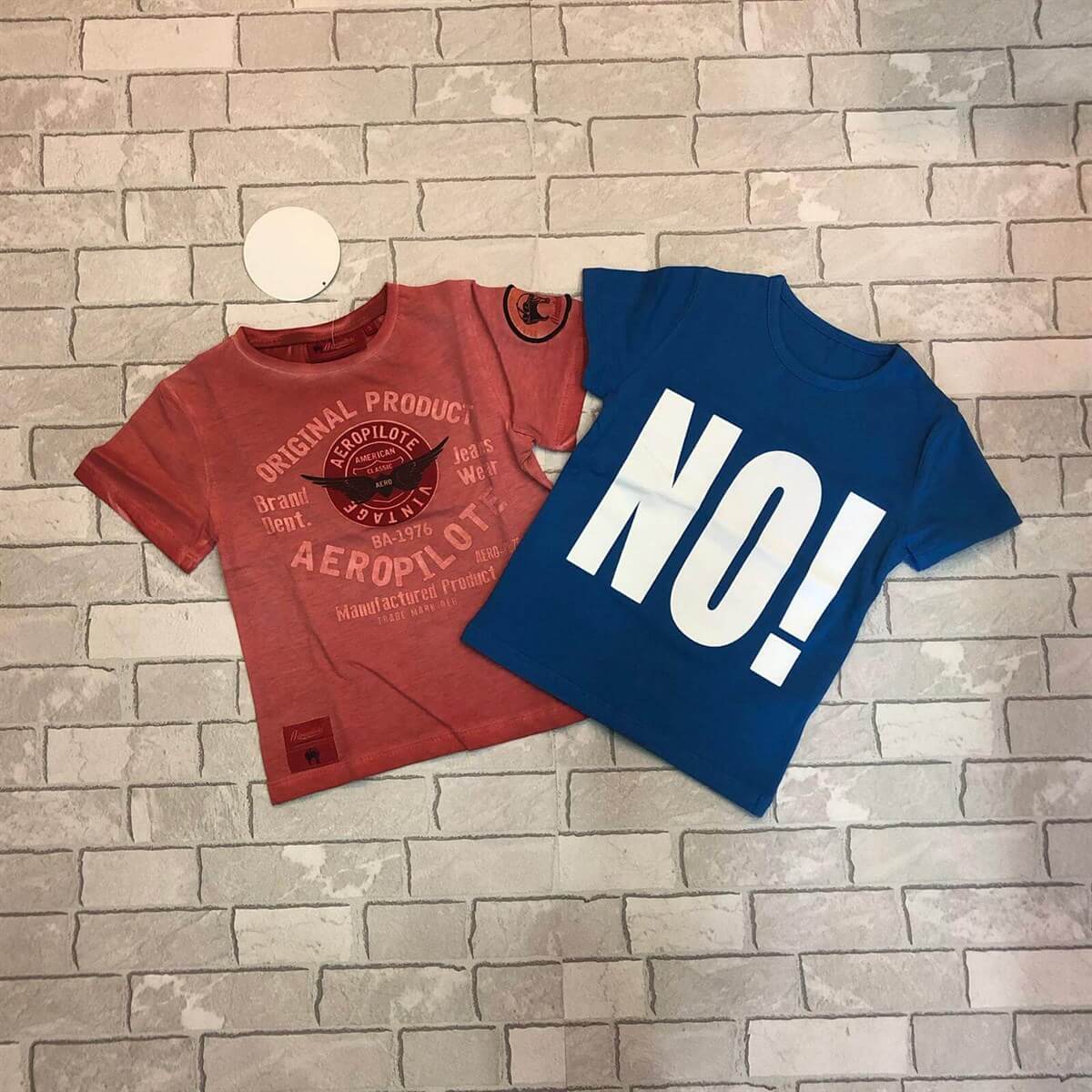 Erkek Çocuk İkili Tişört-Seasonal Products-QuzucukKids.com