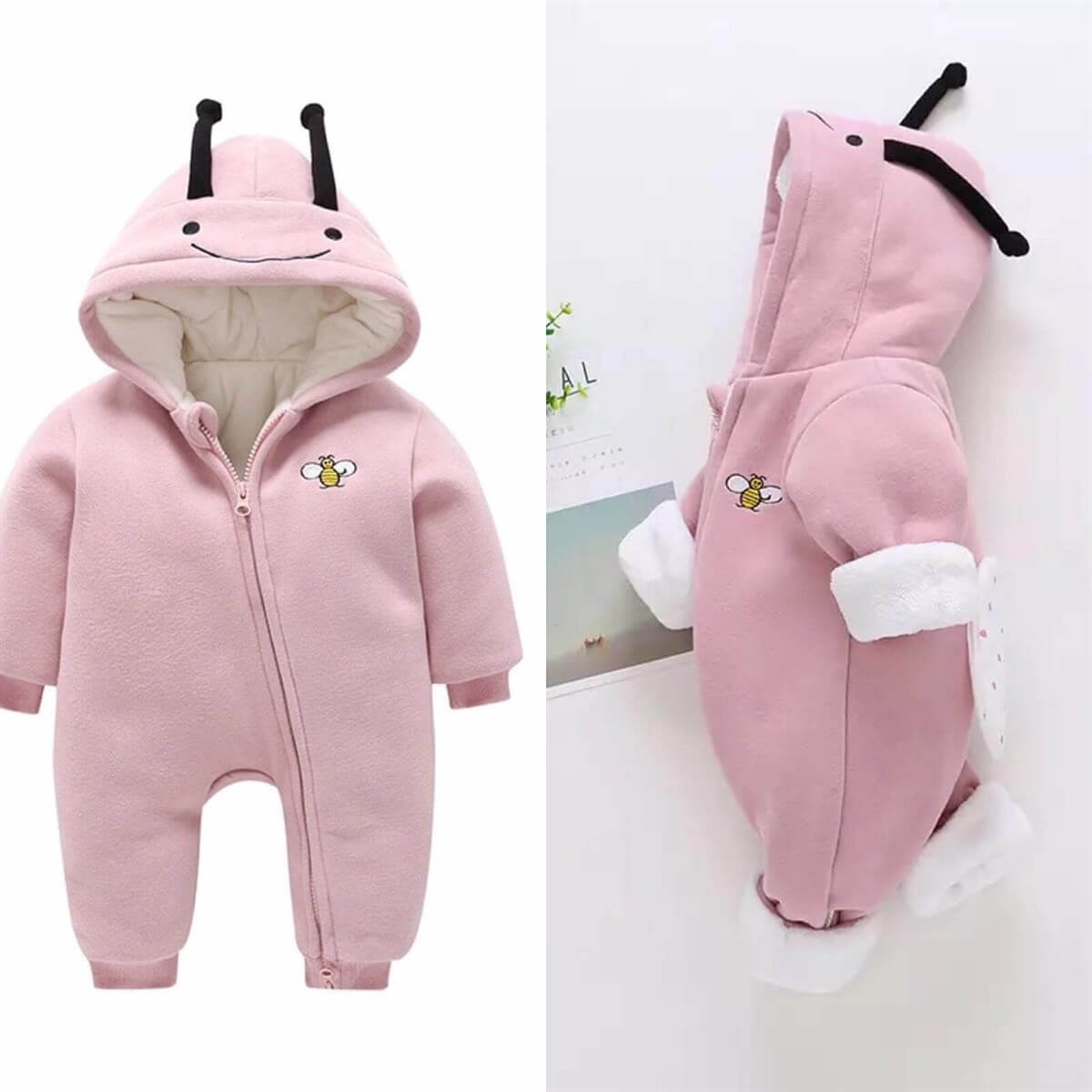 Kanat Figürlü Bebek Tulumu-Seasonal Products-QuzucukKids.com