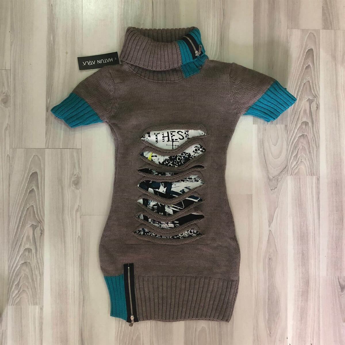 Kız Çocuk Kışlık Triko Tunik-Fırsat Ürünleri-QuzucukKids.com
