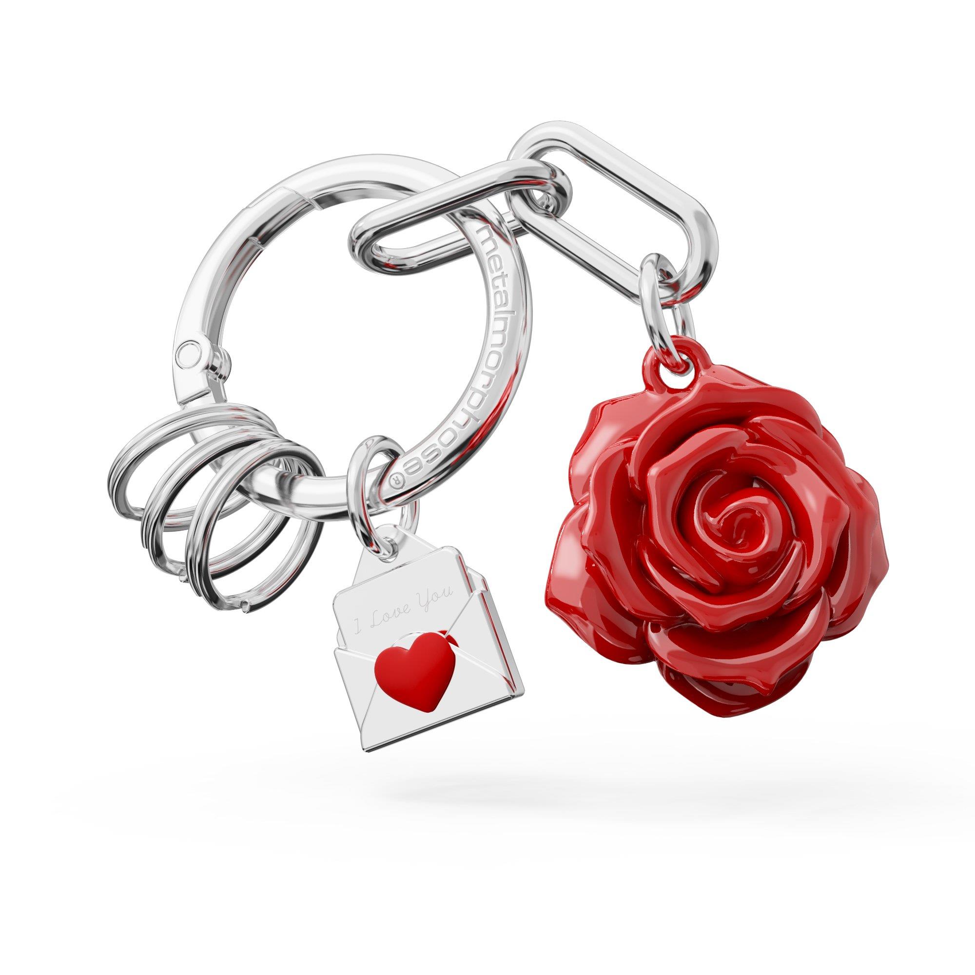 Metalmorphose Nature Rose Anahtarlık / Çanta Aksesuarı