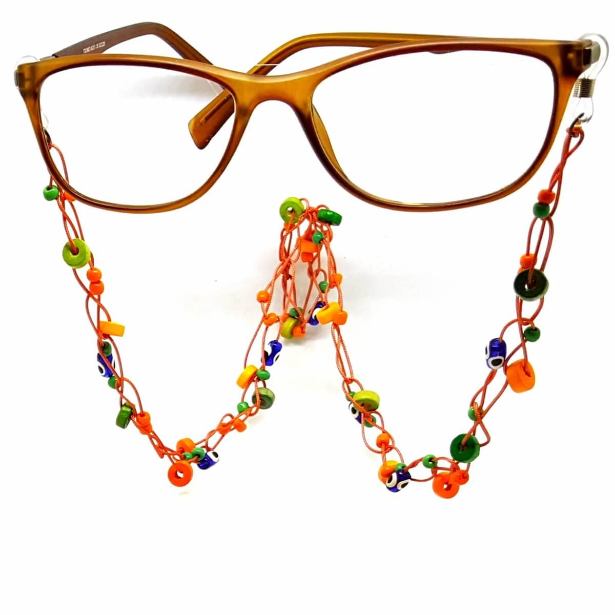 Wood Orange Örme Gözlük Zinciri-Aksesuar-QuzucukKids.com