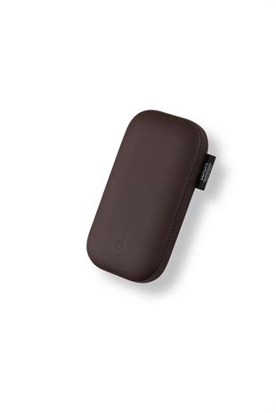 Lexon Powersound Deri Kablosuz Şarj Cihazı ve Bluetooth Hoparlör Kahverengi