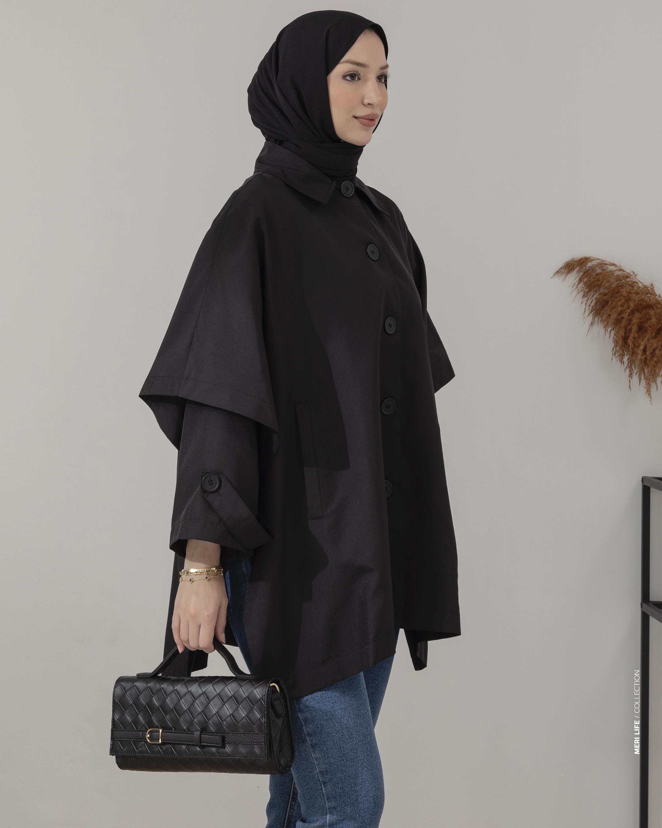 Beş Düğme Siyah Ceket