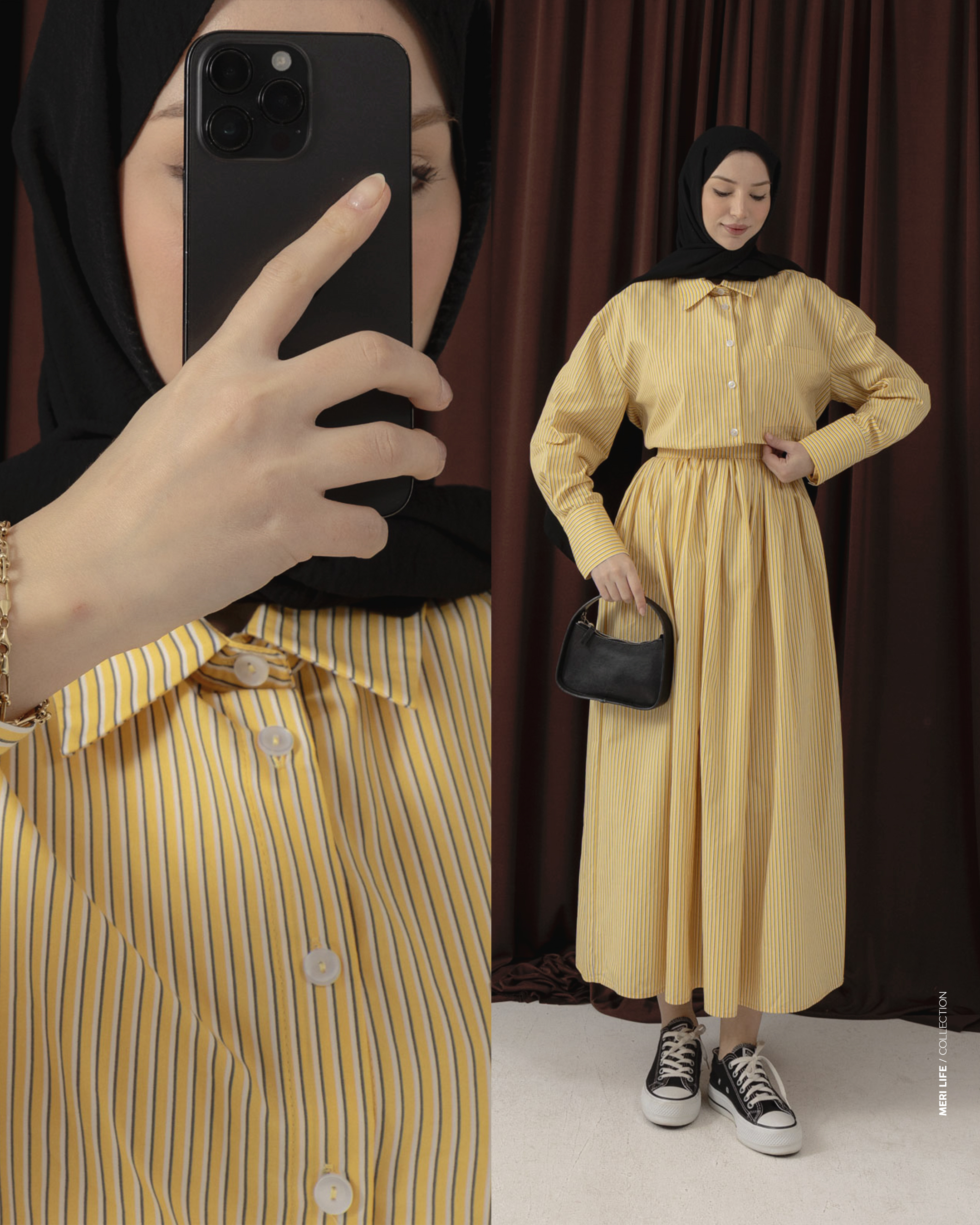 Çizgili Sarı Takım