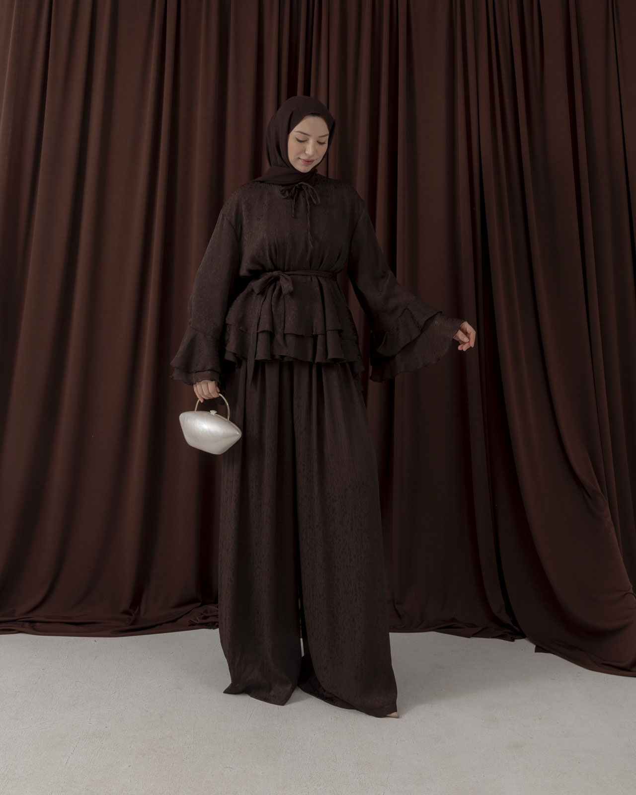 Volanlı Kahve Takım