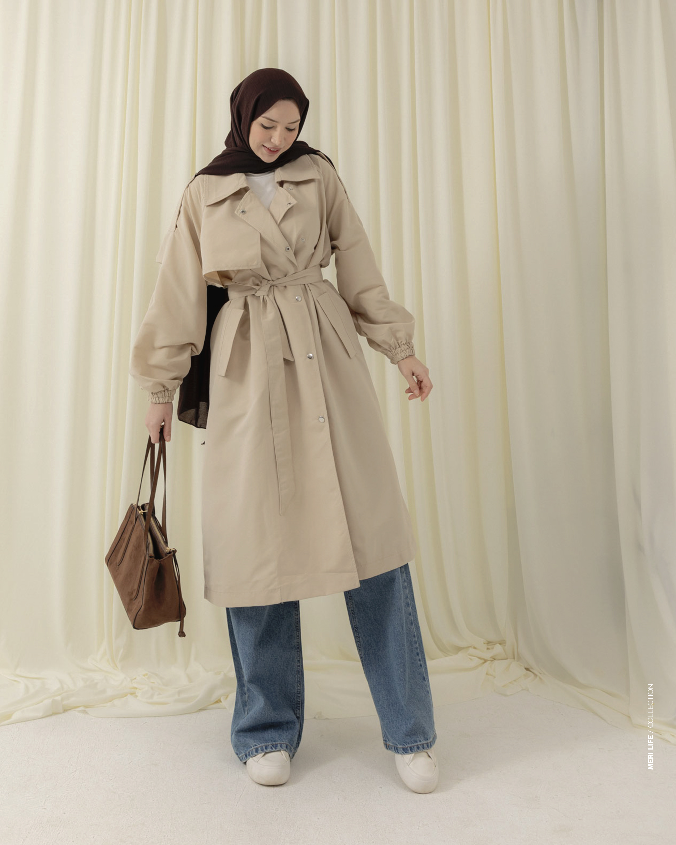 Apoletli Taş Trençkot