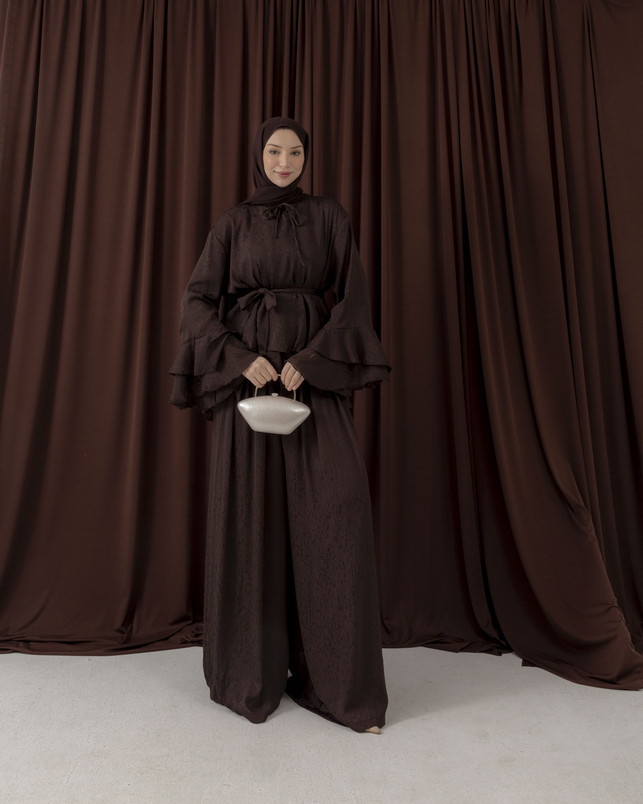 Volanlı Kahve Takım