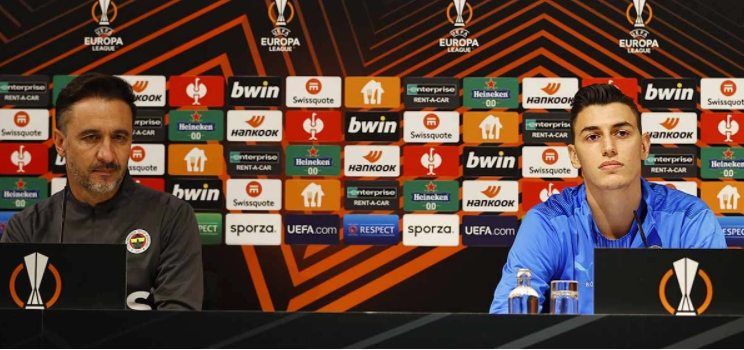 Teknik Direktörümüz Vitor Pereira ve kalecimiz Berke Özer’den Royal Antwerp maç öncesi açıklamalar