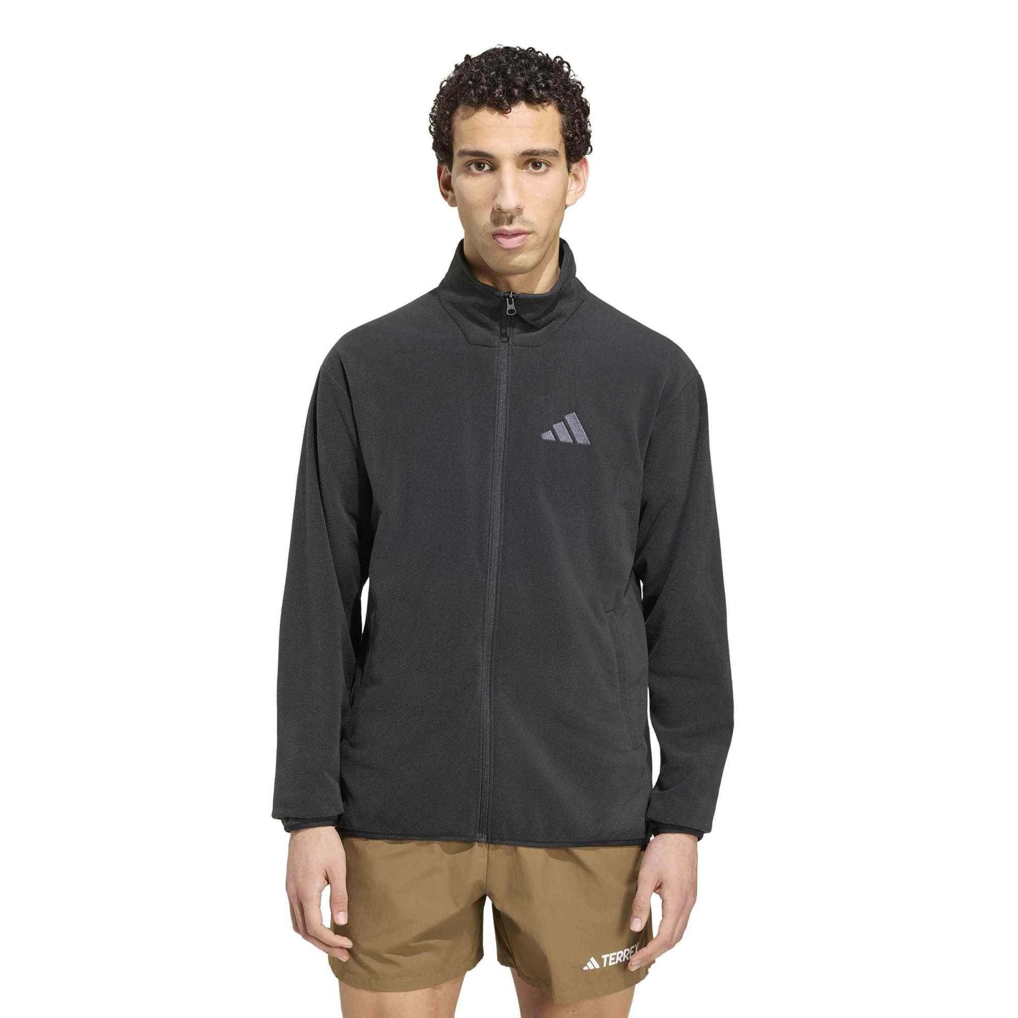 Adidas Erkek Essentials Full-Zip Tam Boy Fermuarlı Sweatshirt - KY9784