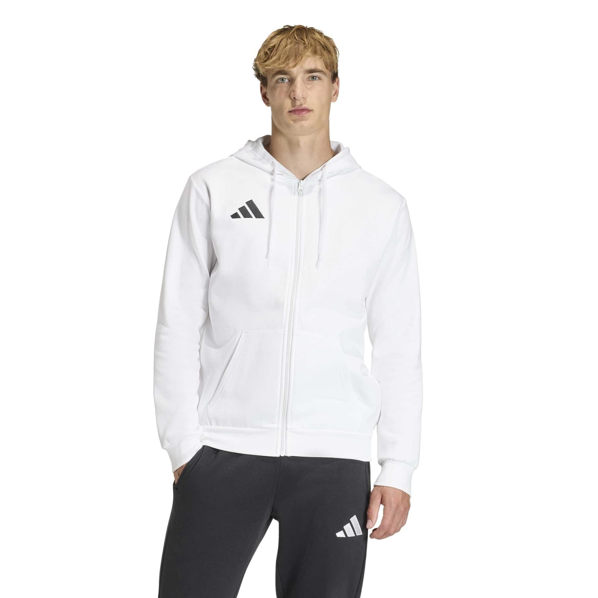 Adidas Erkek Futbol Kapşonlu Sweatshirt Ent26 Fz Hood Kf5943
