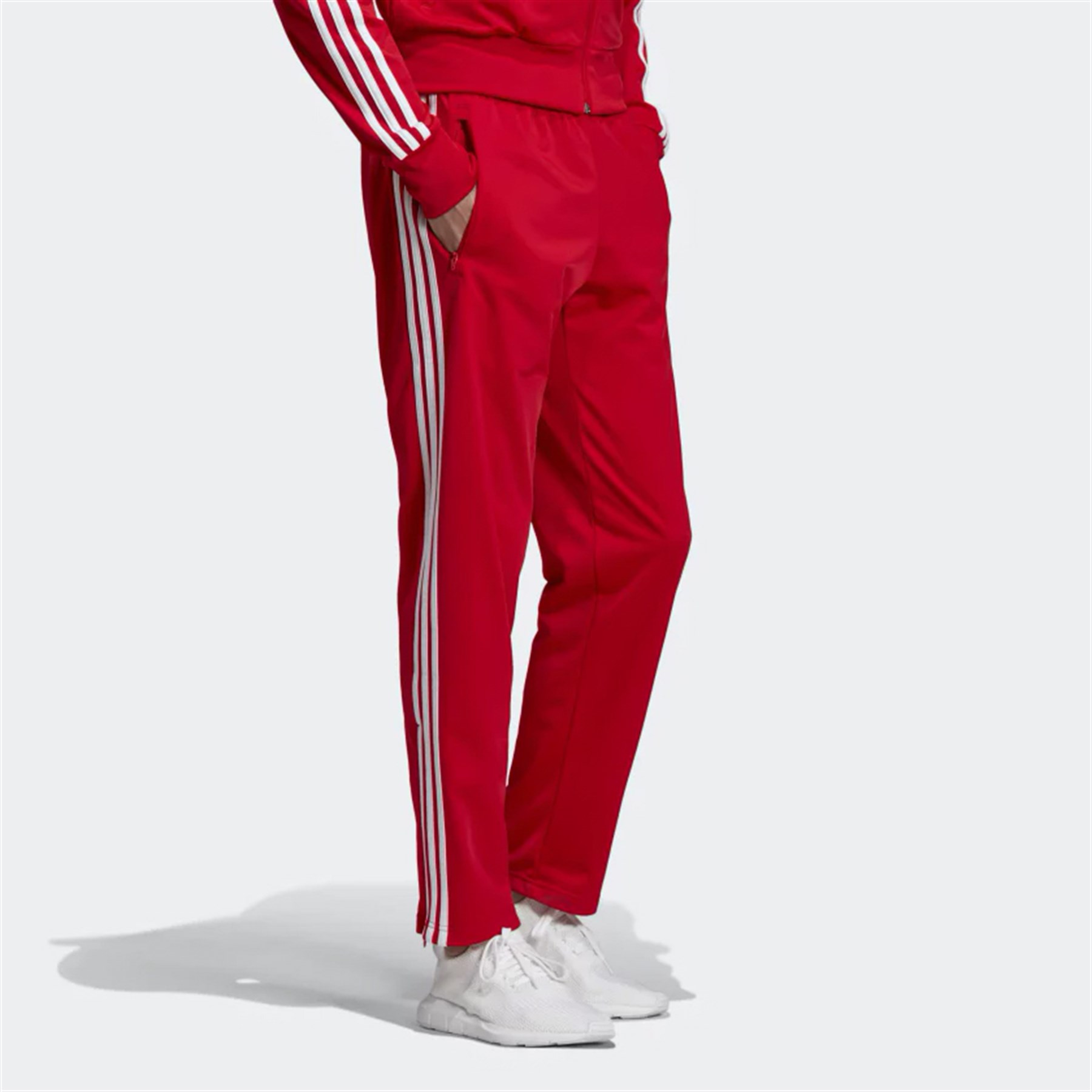 Red adidas tiro 15 Pants