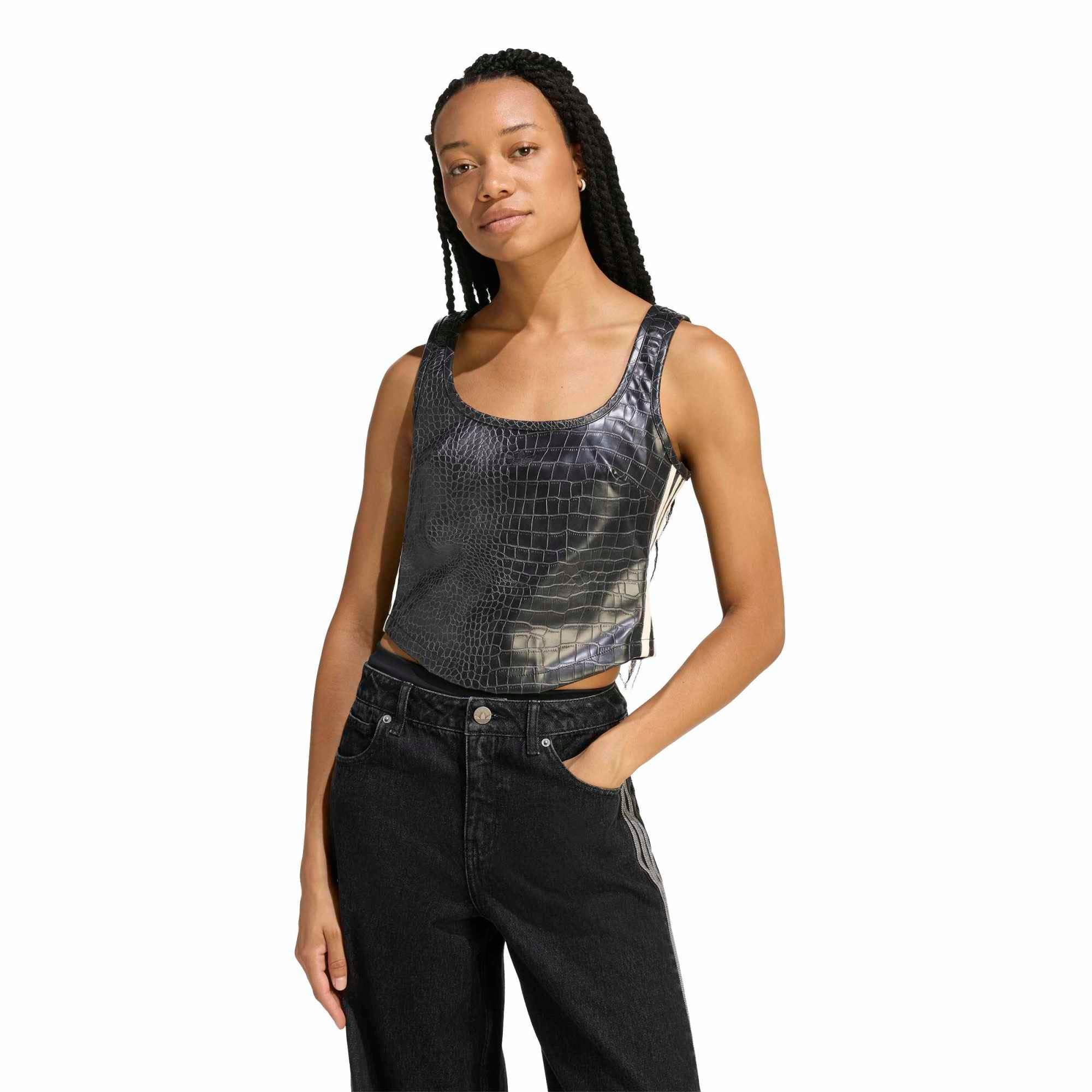 Adidas Kadın Günlük Çocuk Set Pleather Corset Ke5041