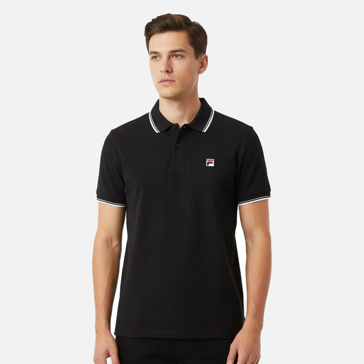 Fila Erkek Günlük Polo T-Shirt Biella Tipped Fam1102.80010 BIELLA REGULAR TIPPED POLO SHIRT