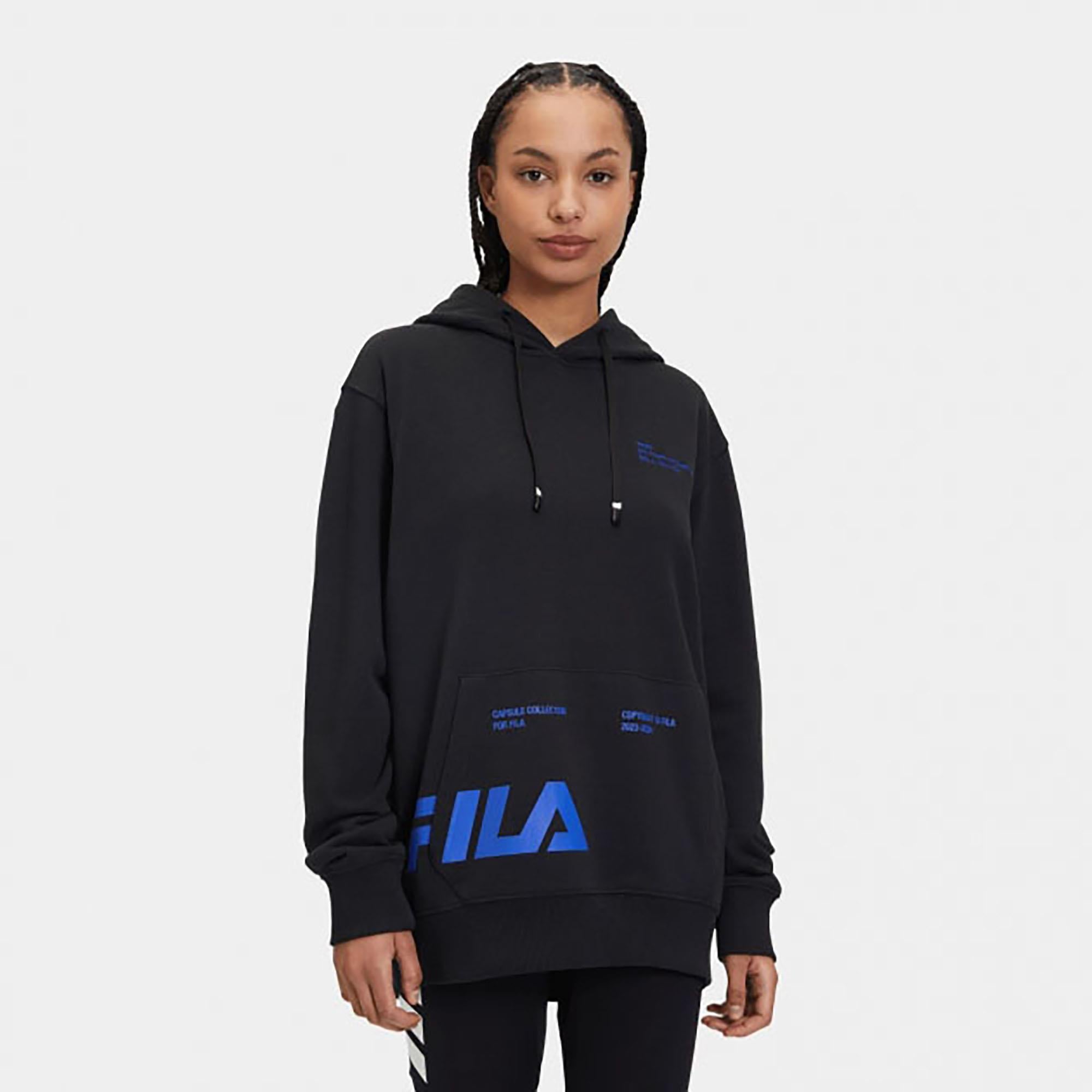 Fila Kapşonlu Sweatshirt Embroidery Detail SU411113