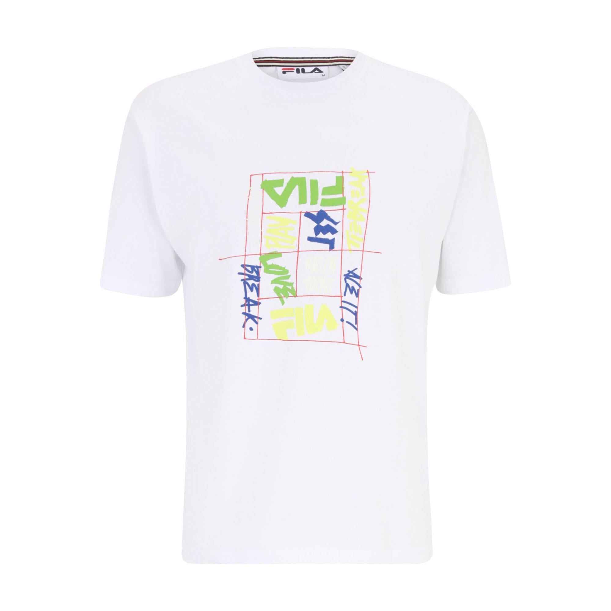 Fila T-Shirt Tennis Wording Graphic TU411112