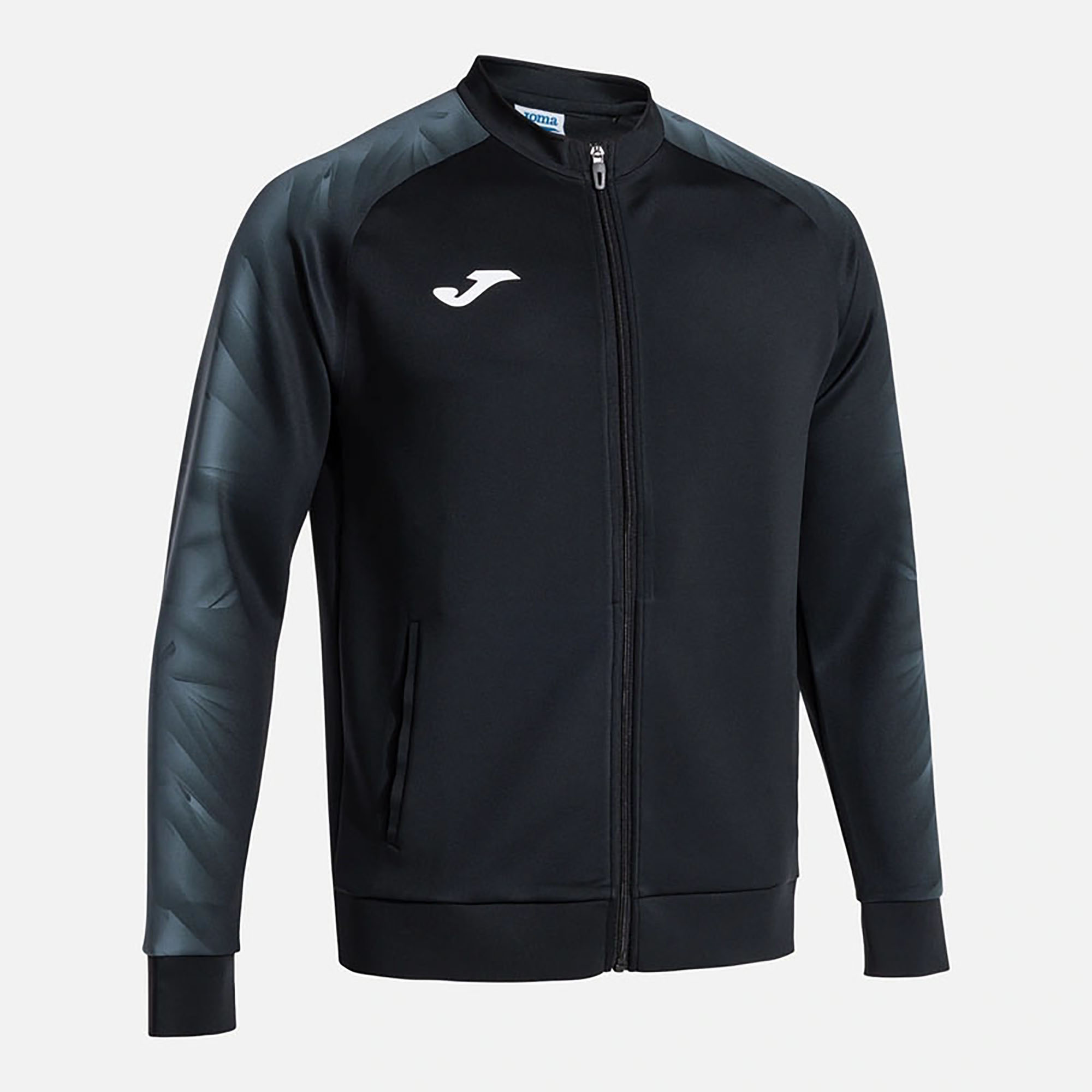 Joma Erkek Günlük Sweatshirt Elite Xı Full Zip Sweatshirt 103803.110 ELITE XI FULL ZIP SWEATSHIRT BLACK ANTHRACITE