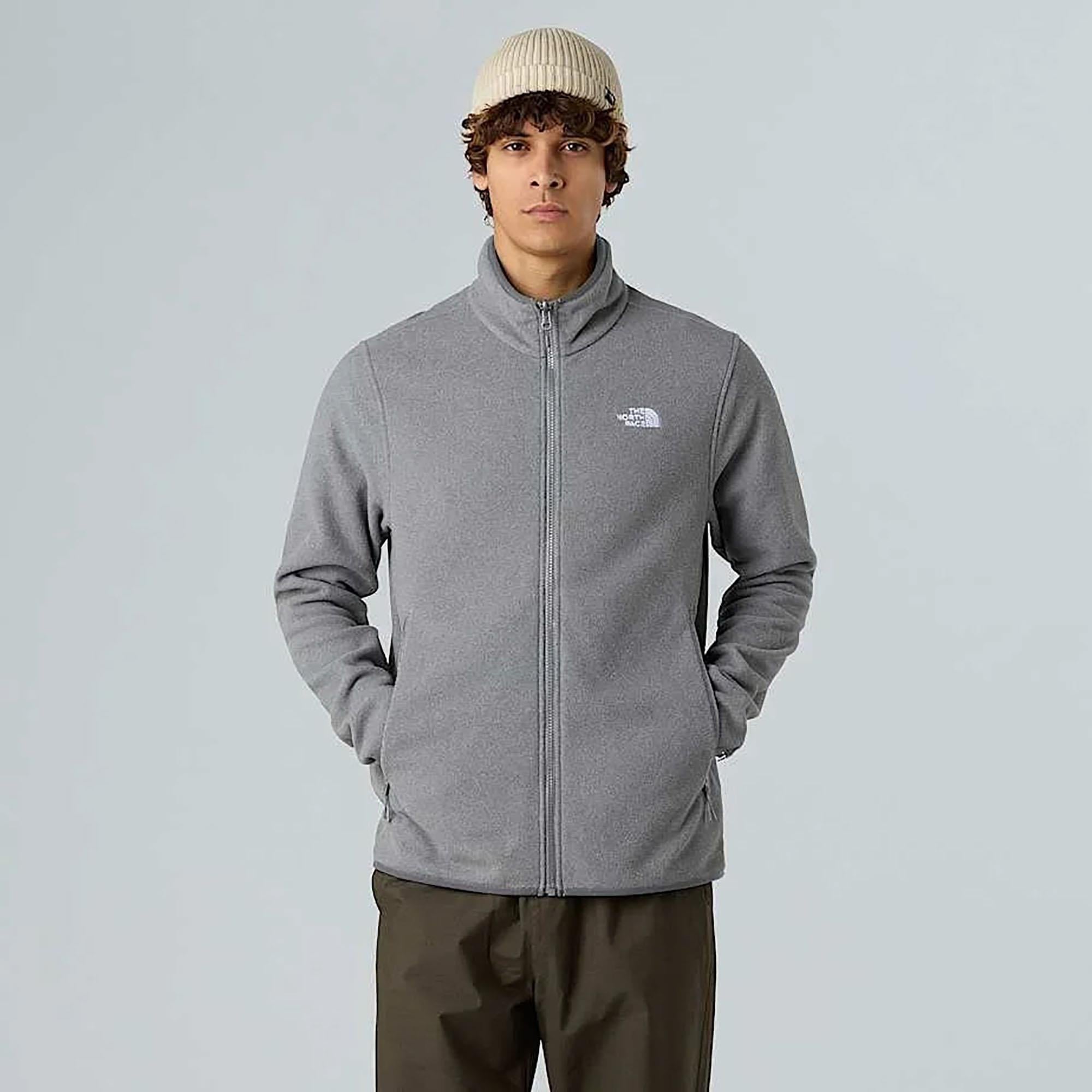 The North Face Erkek Polar Mont Glacier Fleece Jacket Nf0A8D0Rcqı1