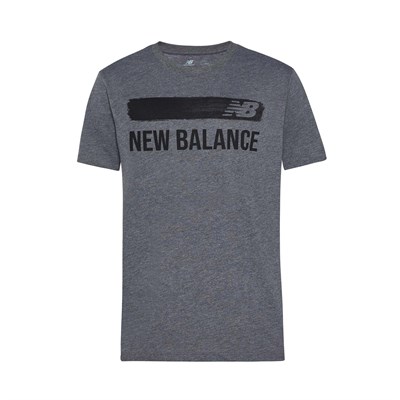 New Balance Erkek Günlük Tişört MNT1111-CHC