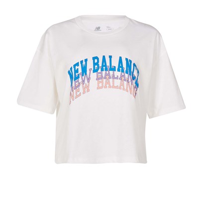 New Balance Kadın Günlük Tişört WNT1204-WT