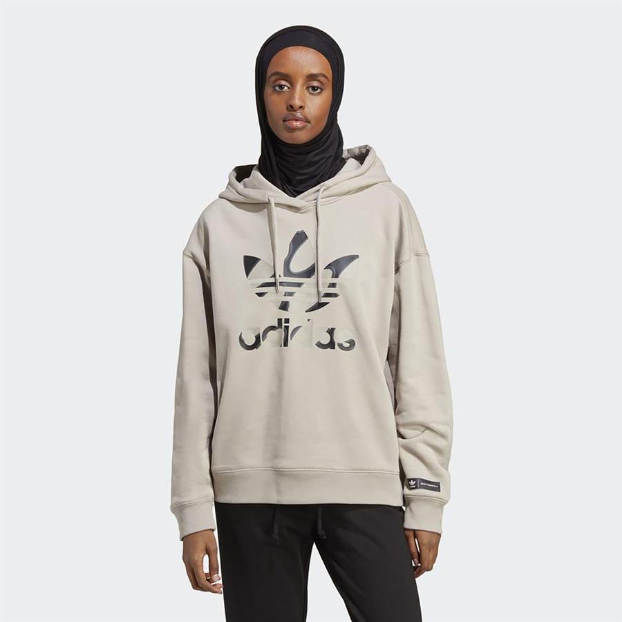Adidas Kadın Günlük Sweatshirt Hoodie Logo Ic6107