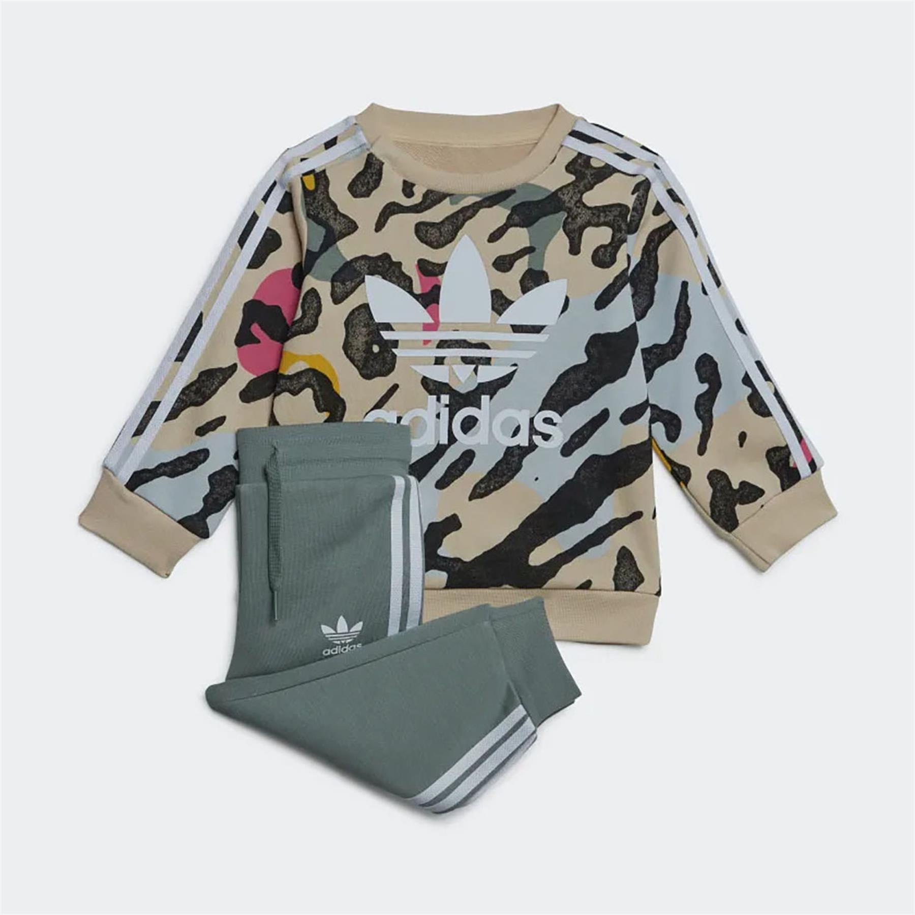 Adidas Bebek Günlük Eşofman Takım Crew Set Ib8577