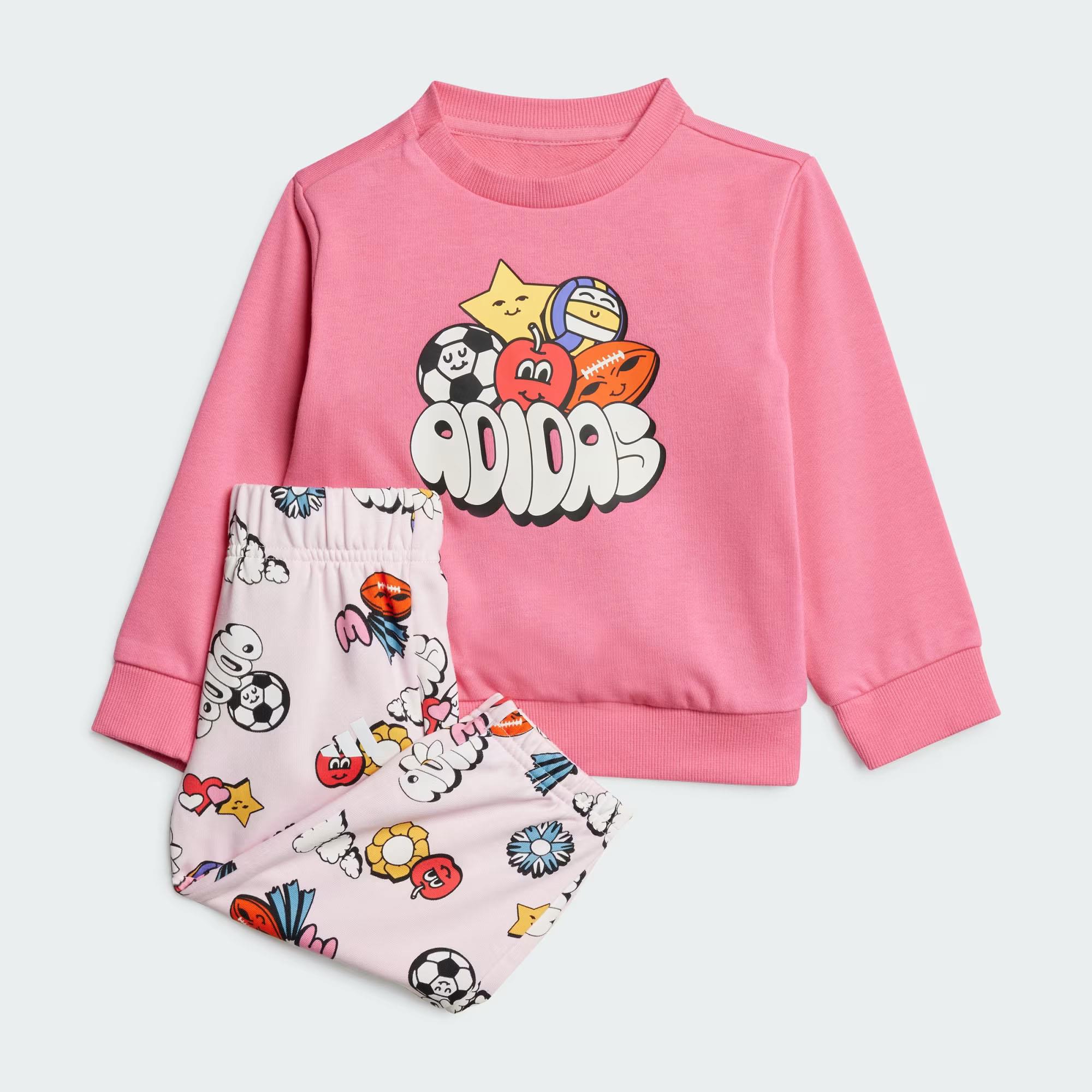 Adidas Bebek Günlük Eşofman Takım I Fun Aop Jog Jd0061
