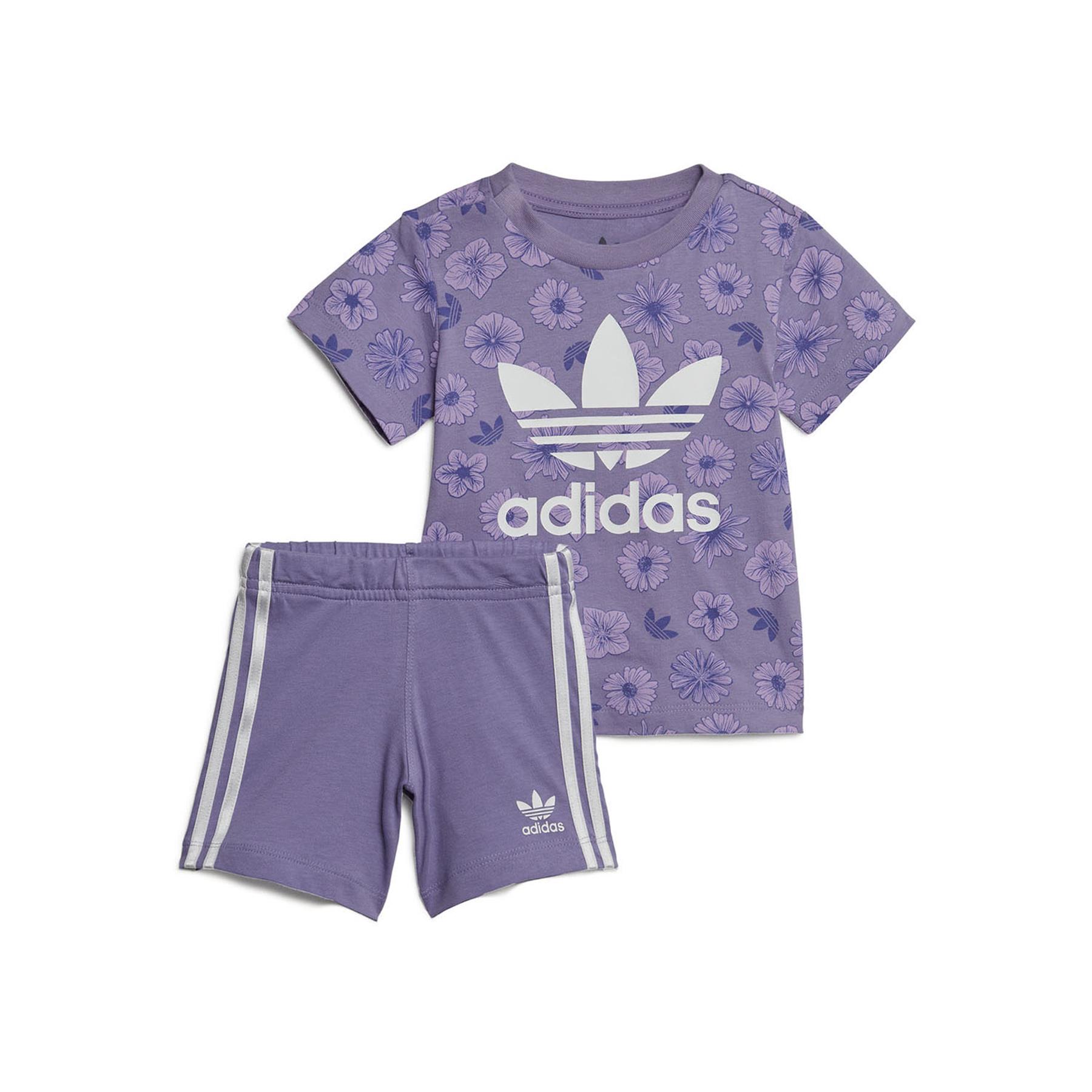 Adidas Bebek Günlük Eşofman Takım Short Tee Set Ic8758
