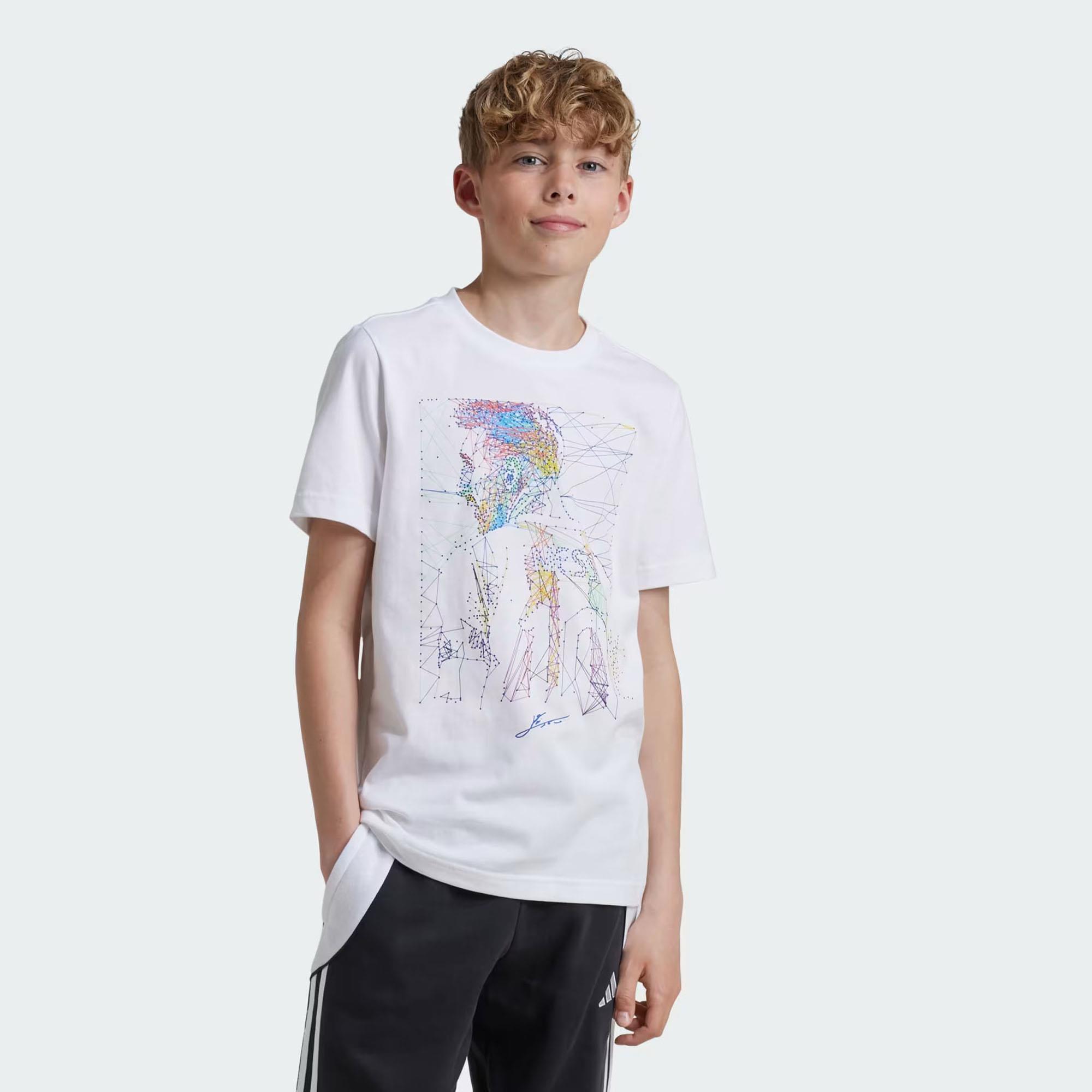 Adidas Çocuk Futbol T-shirt Y Messi G T Iw0185