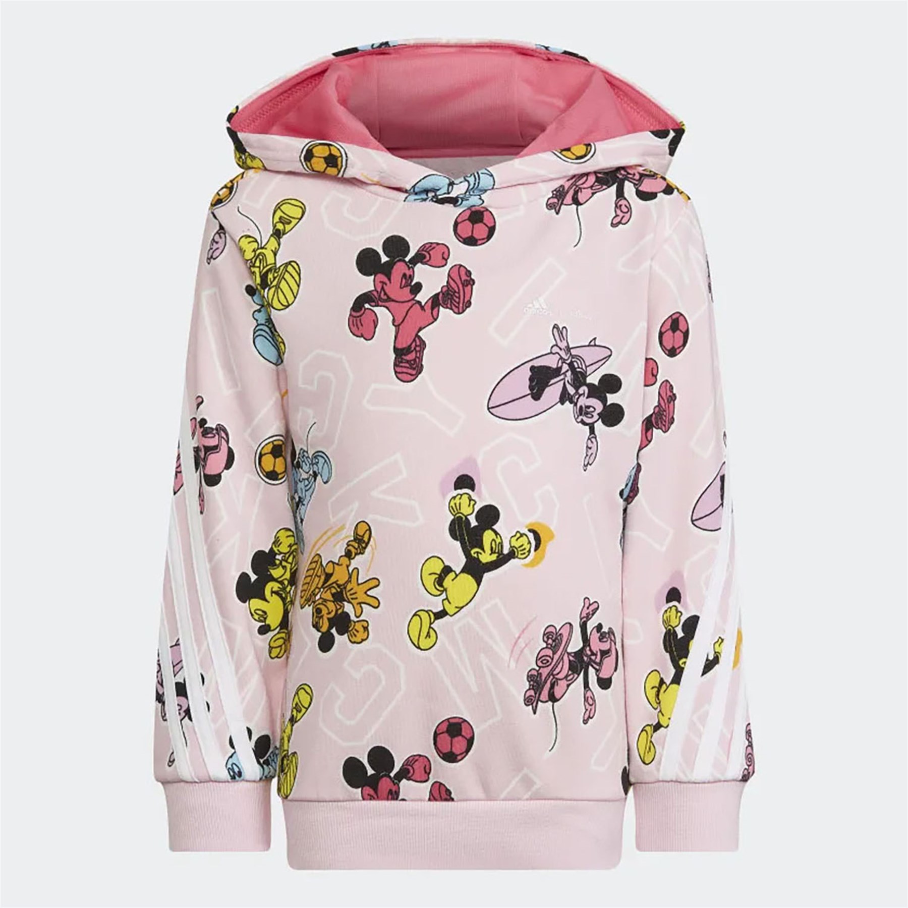 Adidas Çocuk Günlük Kapşonlu Eşofman Üstü Lk Dy Mm Hoodie Hk6661