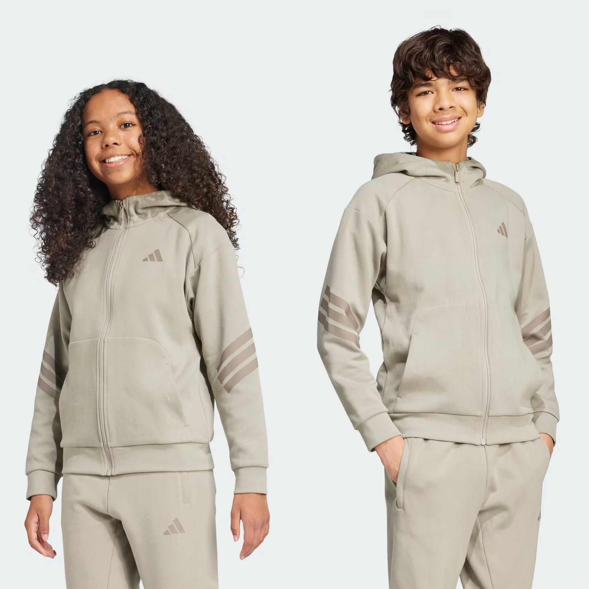 Adidas Çocuk Günlük Kapşonlu Tek Üst J Fı 3S Fz Hd Jj4807