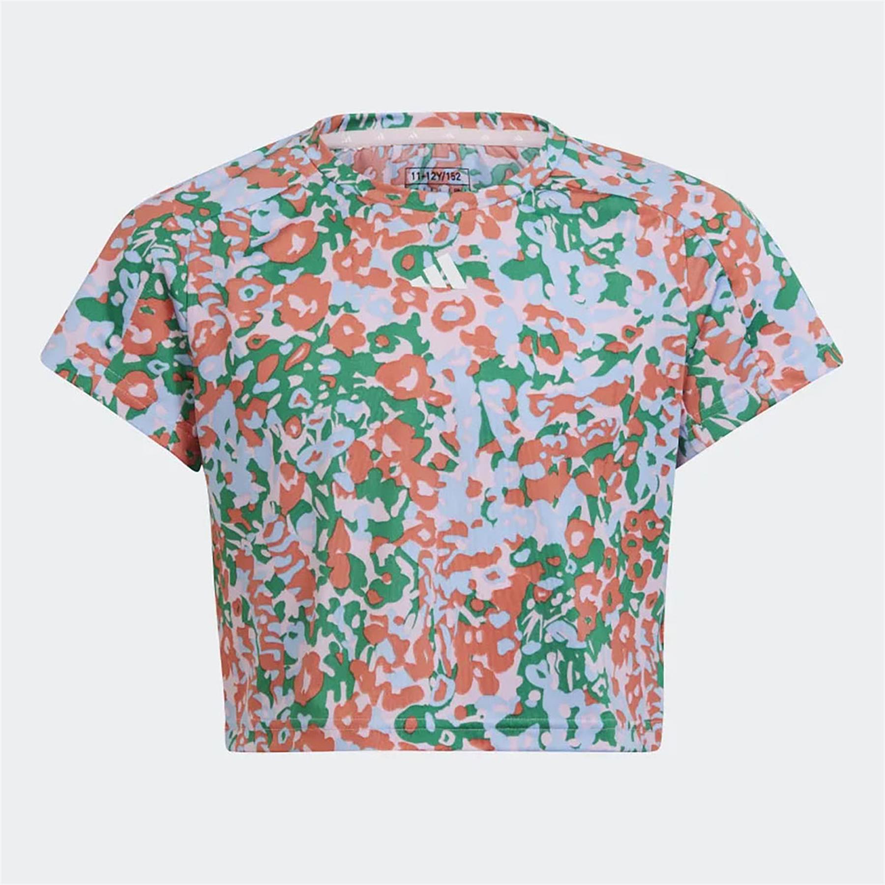 Adidas Çocuk Günlük T-Shirt G Tr-Es Aop T Hr5805