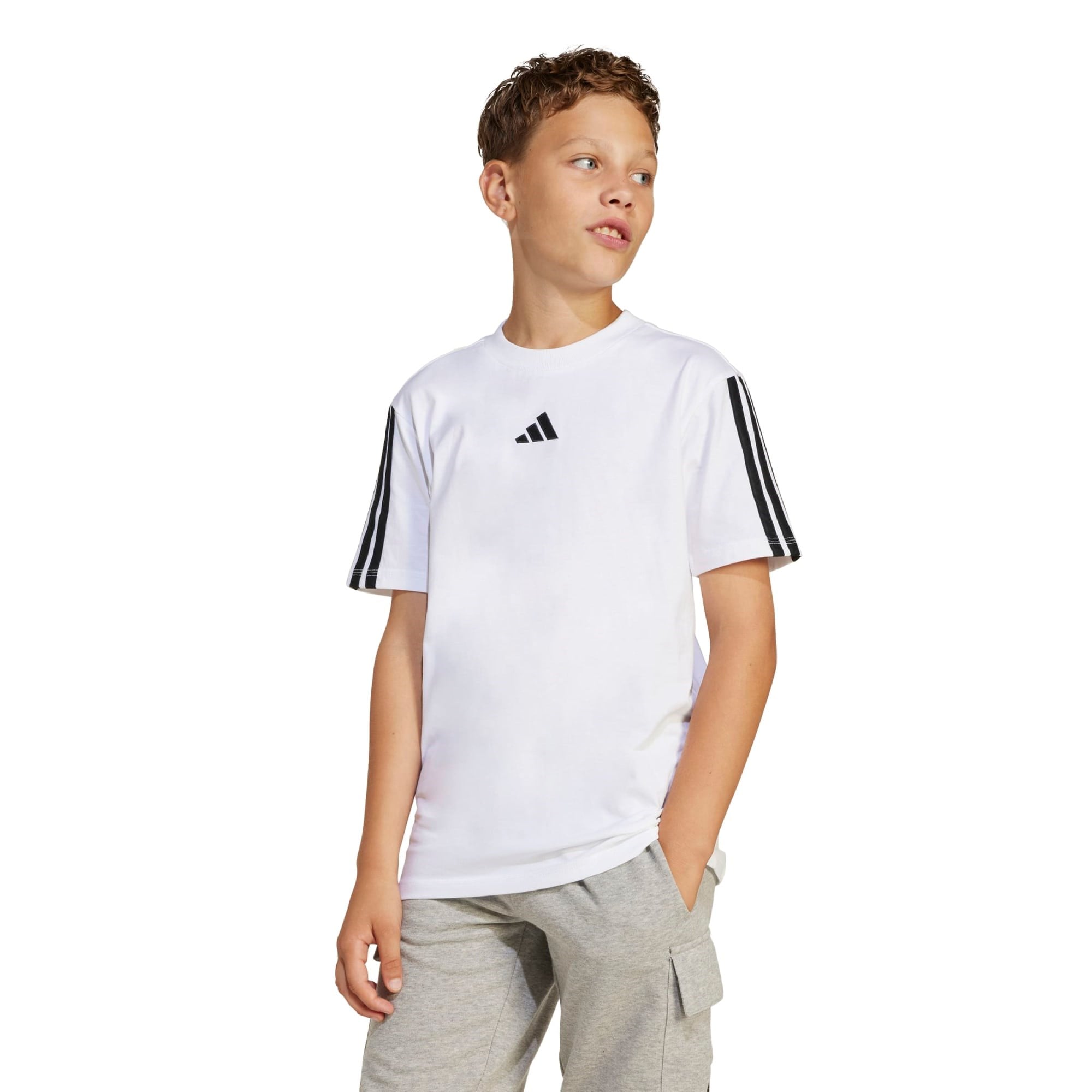 Adidas Çocuk Günlük T-Shirt J 3S Tee 160 Jd6488