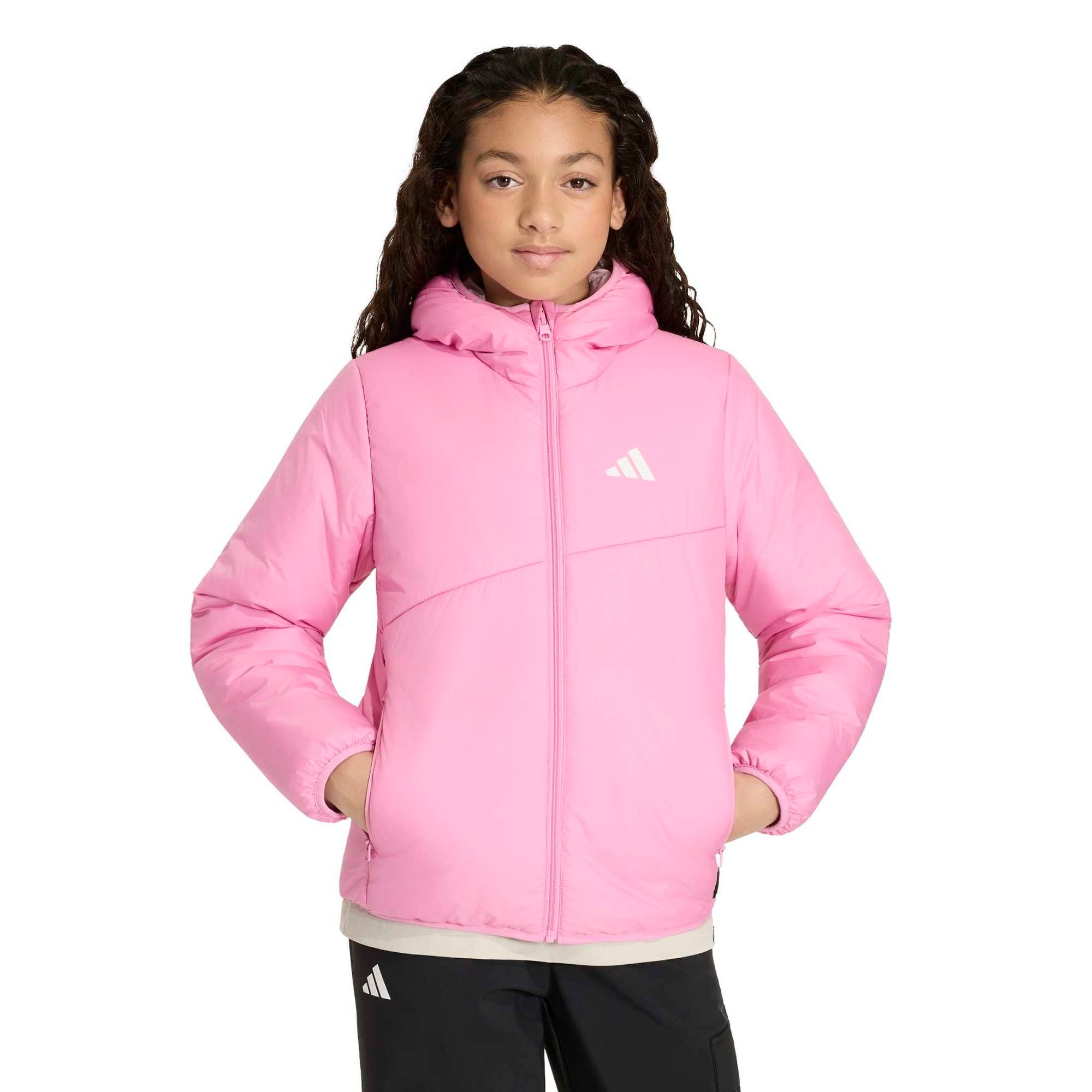Adidas Çocuk Kapüşonlu Mont - Ceket K Mt Rv Ins Jkt - KG7664