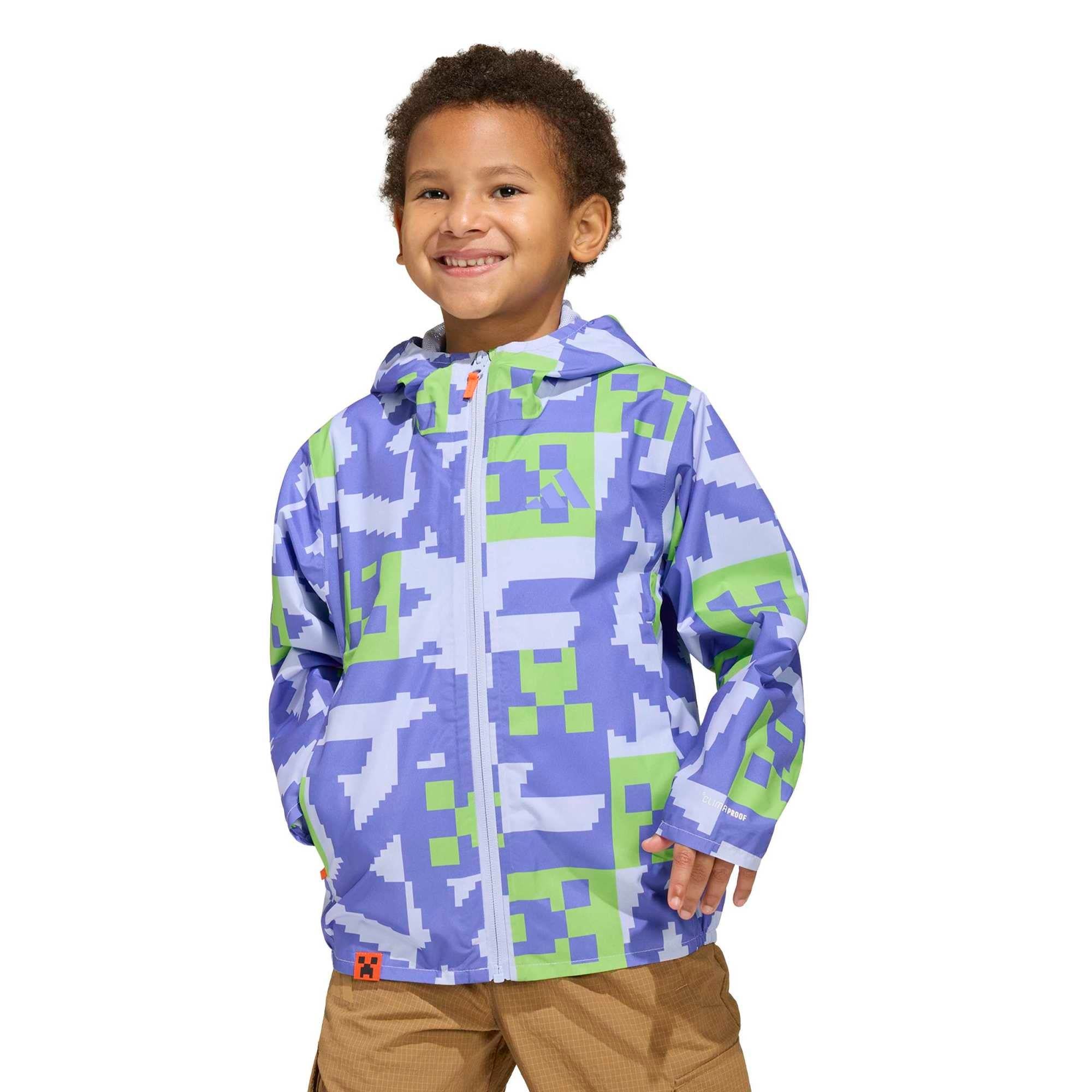 Adidas Çocuk Yağmurluk Minecraft K Mc Mt Rn Jkt Ka0082 K MC MT RN JKT