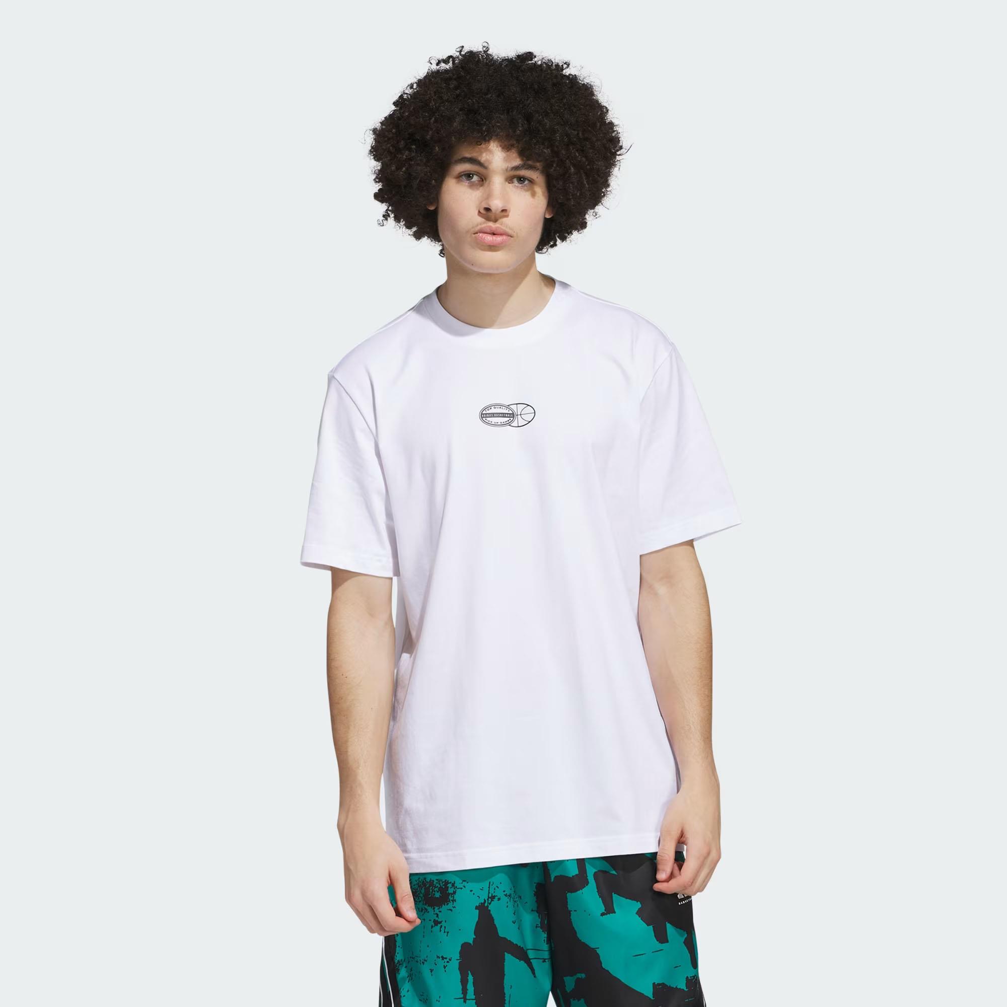 Adidas Erkek Basketbol T-shirt Sum Novelty T 2 Jı7116