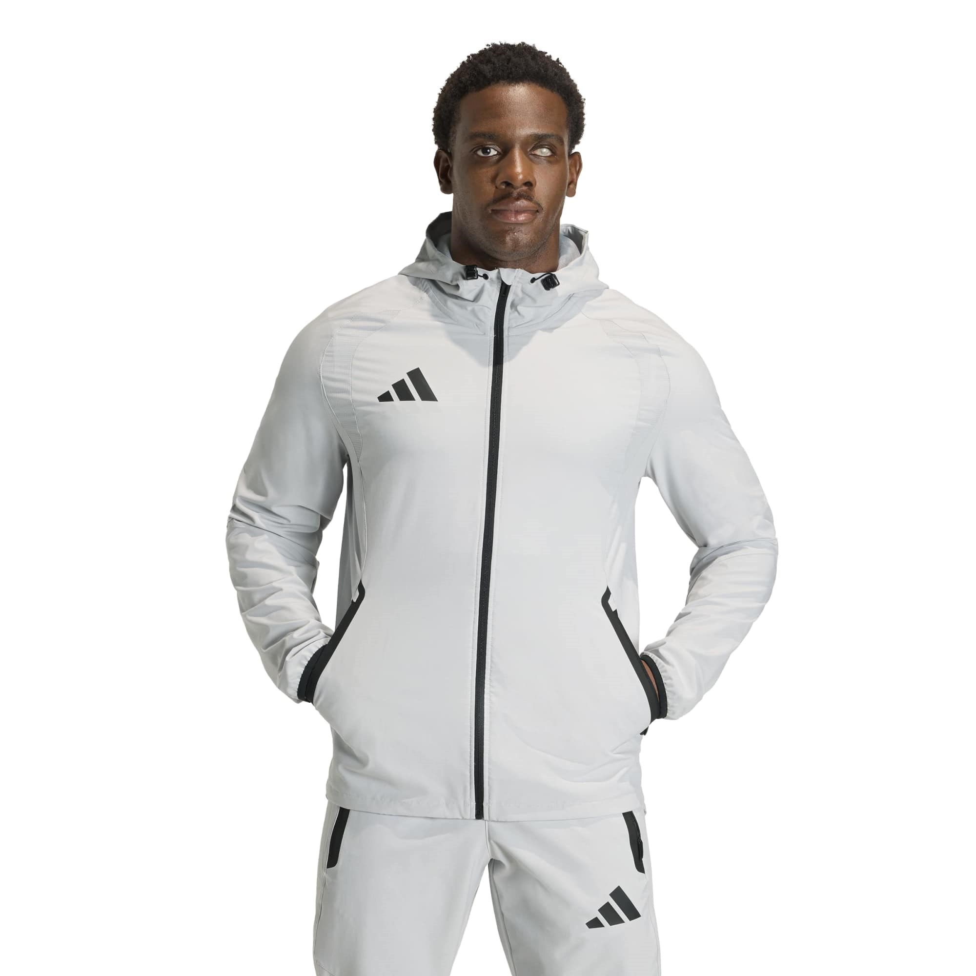 Adidas Erkek Futbol Kaban-Mont Ceket Tt Wb Kd3336