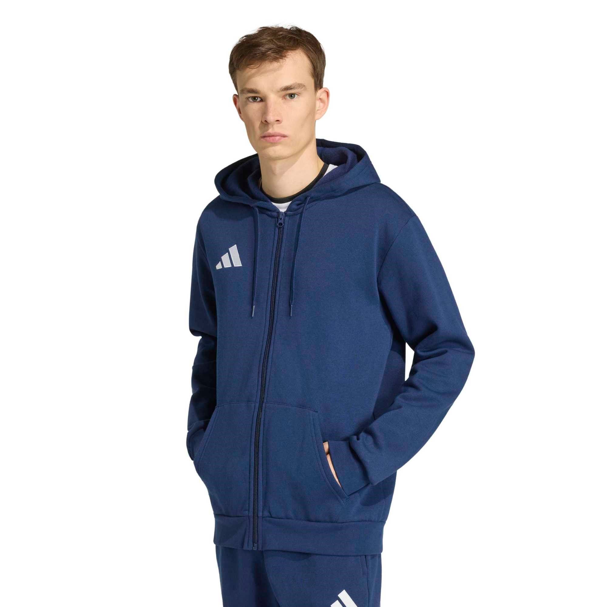 Adidas Erkek Futbol Kapşonlu Sweatshirt Ent26 Fz Hood Kf5946