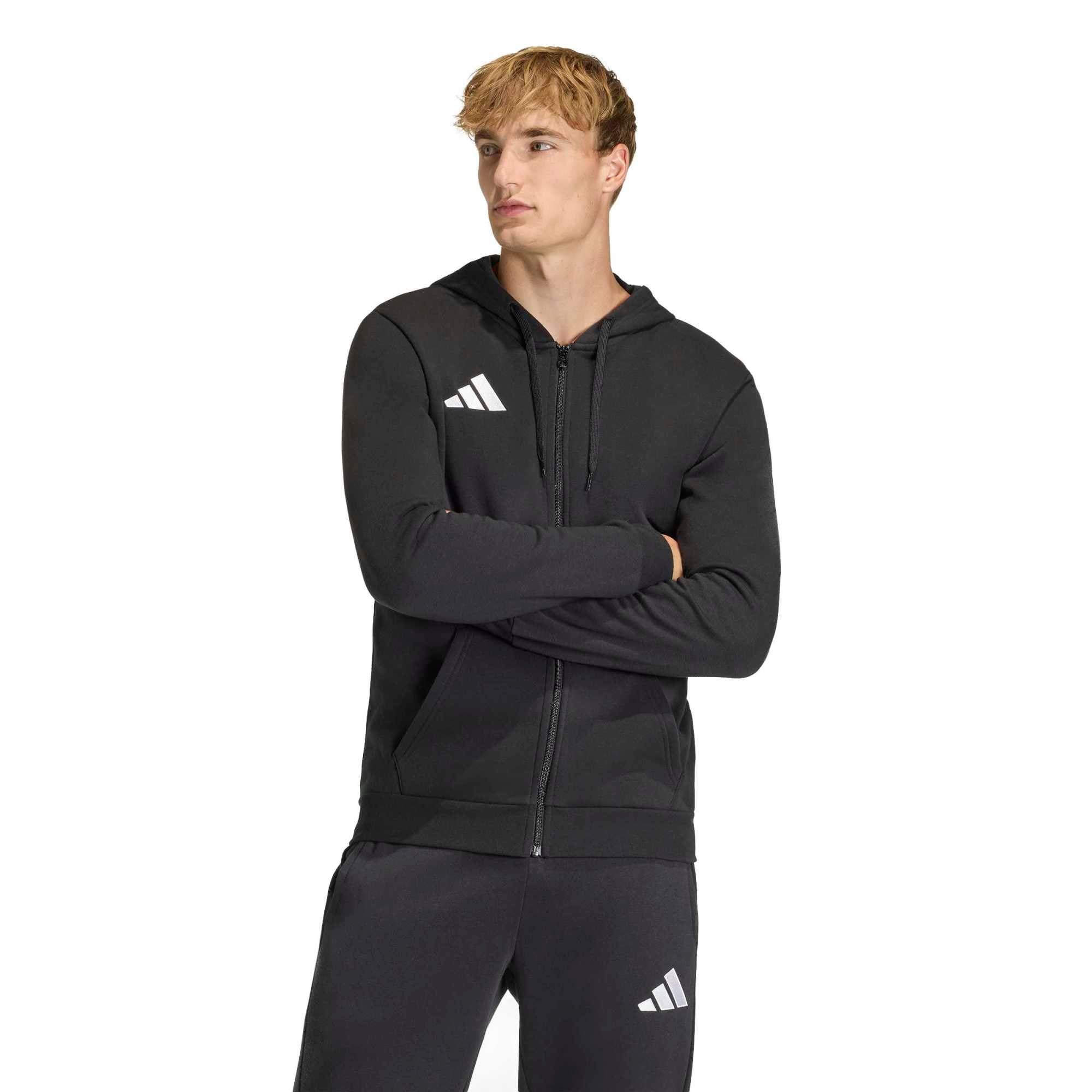 Adidas Erkek Futbol Kapşonlu Sweatshirt Ent26 Fz Hood Kf5945