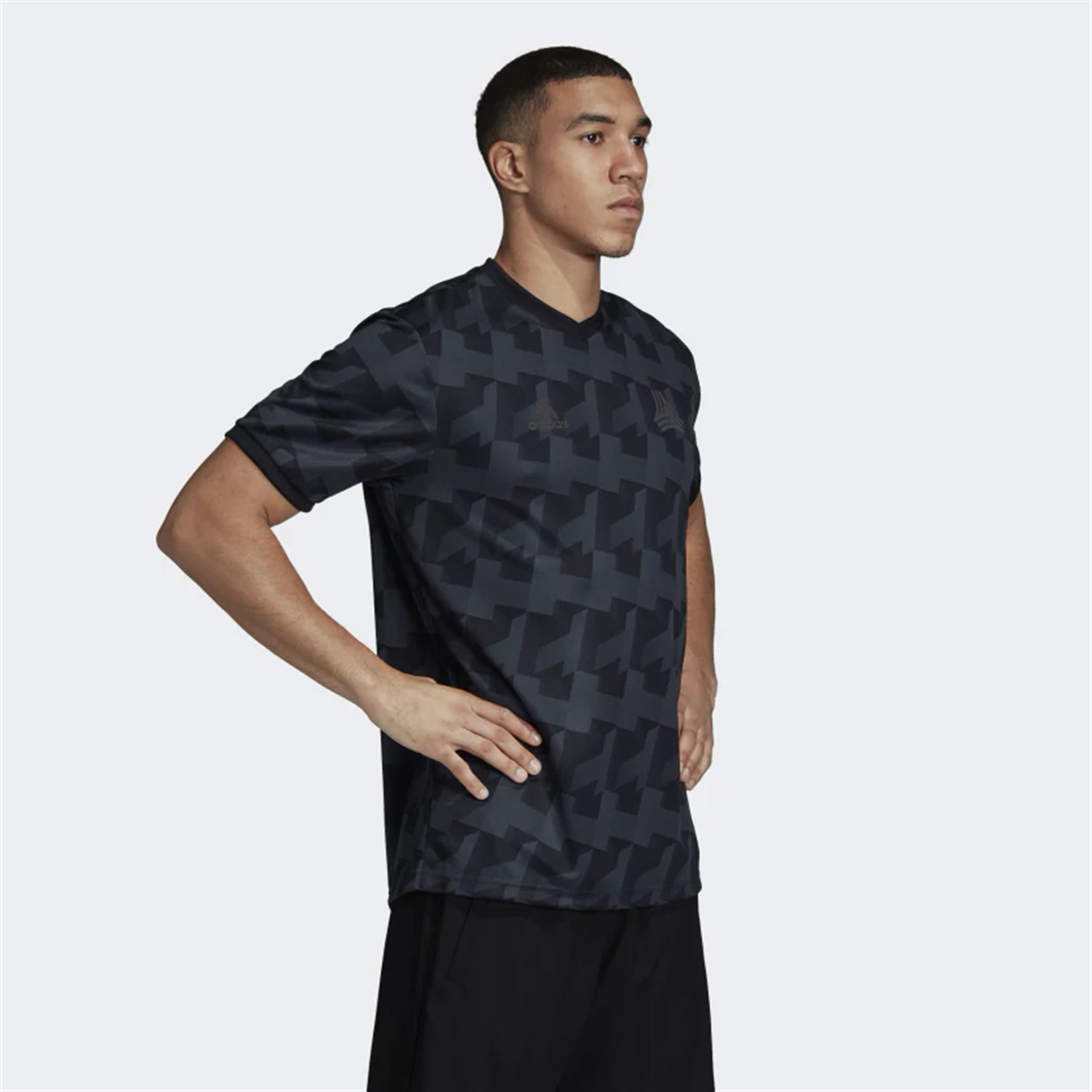 Adidas Erkek Futbol T-Shirt Dt9195 Tan Aop Jsy